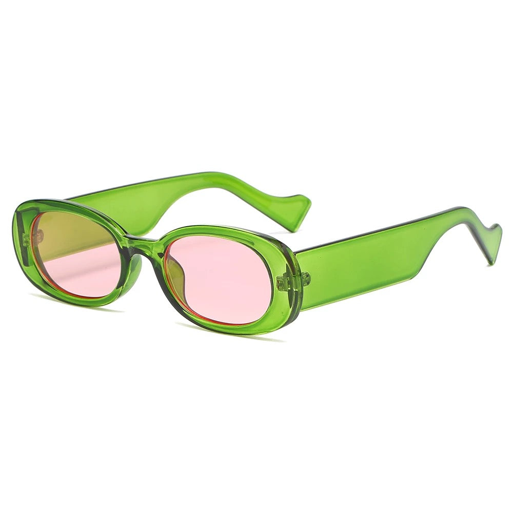 Green pink lenses