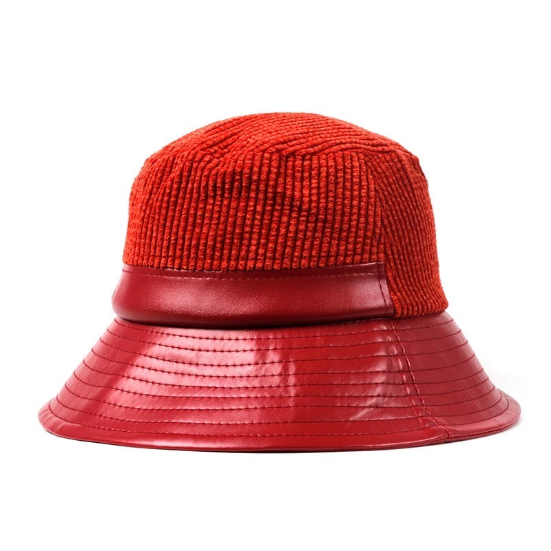 Red Bucket hat